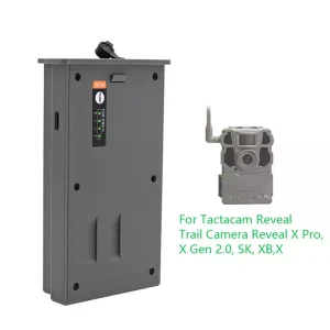 Accu voor Tactacam Reveal Hunting Camera X Pro,X Gen 3.0,X Gen 2.0,Camera XB,Camera SK