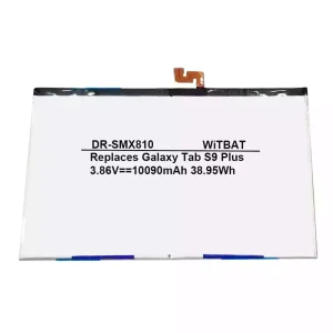 Accu voor Samsung Galaxy Tab S9+/S9 FE+,EB-BX818ABY