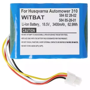 Accu voor Husqvarna 5848228-01,5848228-02,5848528-01,5895862-01