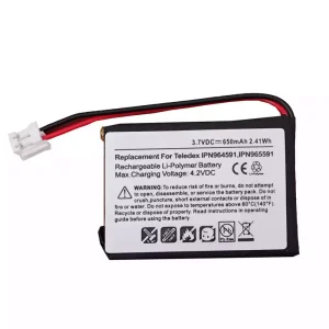 Accu voor Teledex IPN964591,IPN965591,BATT-IPN
