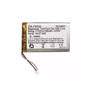Accu voor TomTom Go 530 Live,Go 630,Go 720,Go 730,Go 930,AHL03714000