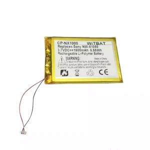 Accu voor Sony Walkman NWZ-X1000 NWZ-X1050 NWZ-X1051 NWZ-X1060 NWZ-X1061