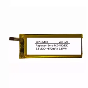 Accu voor Sony MZ-N10,MZ-E10,LIP-3WMB