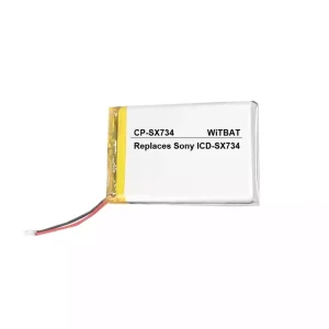 Accu voor Sony ICD-SX734
