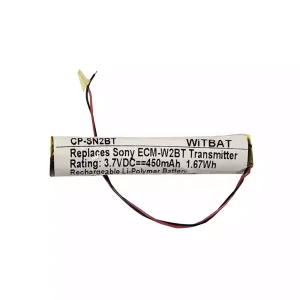 Accu voor SONY ECM-W2BT LIS1643