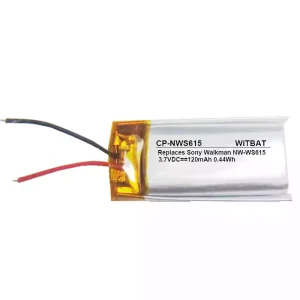 Accu voor SONY Walkman NW-WS613 NW-WS615