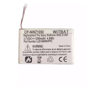 Accu voor SONY Walkman NWZ-Z1050,NWZ-Z1050N,NWZ-Z1060,NWZ-Z1070