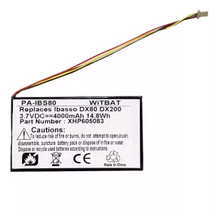 Accu voor Ibasso DX80,DX120,DX200,DX220,XHP605083