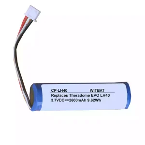 Accu voor Theradome LH40,LH80,LH80 Pro