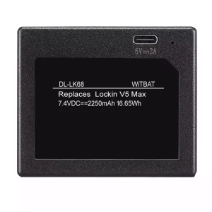 Accu voor Lockin V5 Max,S50M,S6 Max,684360