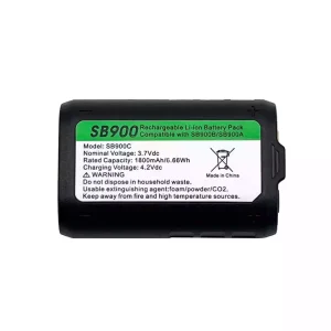 Accu voor Shure SB900,SB900A,SB900B,SB900C